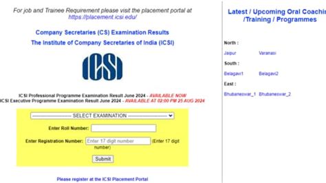 cse result 2024|ICSI Result 2024 Highlights: CS Executive, Professional results out.